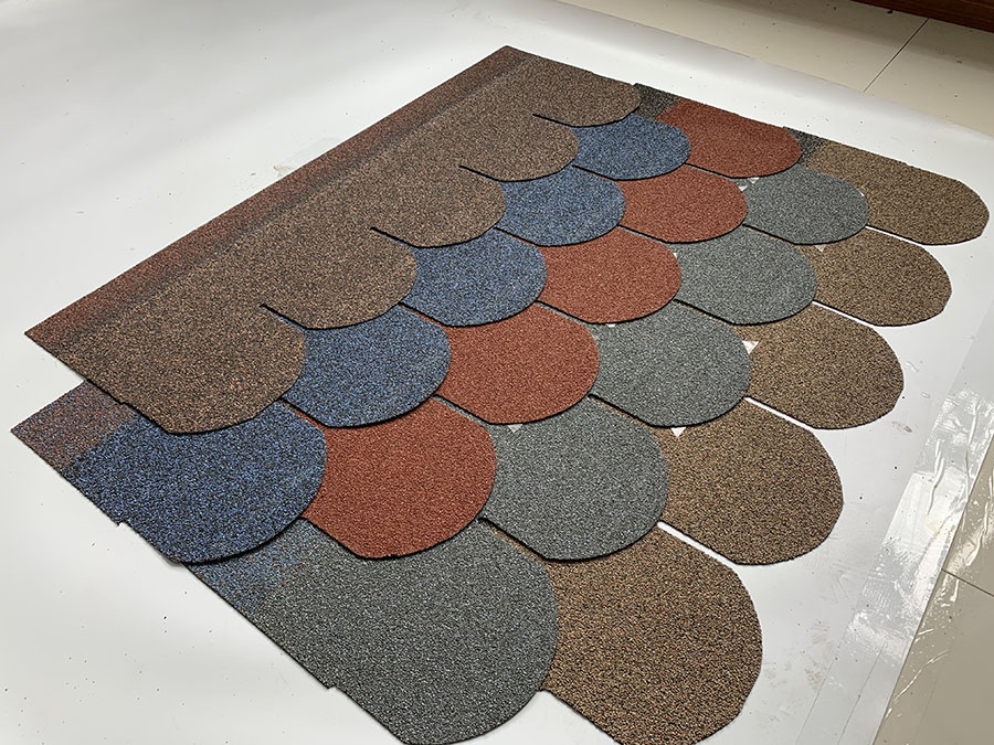  This roofing asphalt is then bonded to the top and bottom of the mat to form a waterproof barrier.