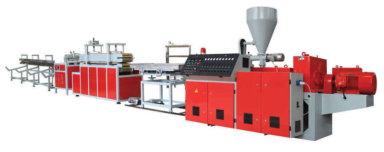 PVC Rain Gutter Cutting Machine