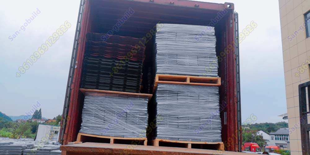 Sangobuild Long Size Stone Coated Steel Roofing Sheet