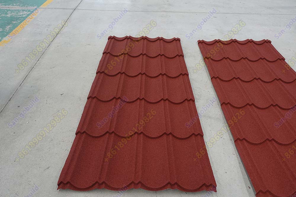 Sangobuild Long Size Stone Coated Steel Roofing Sheet