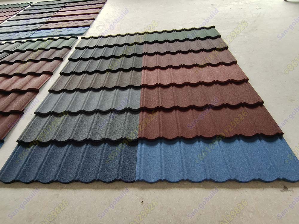 Stone Coated Steel Metal Roofing Sheets