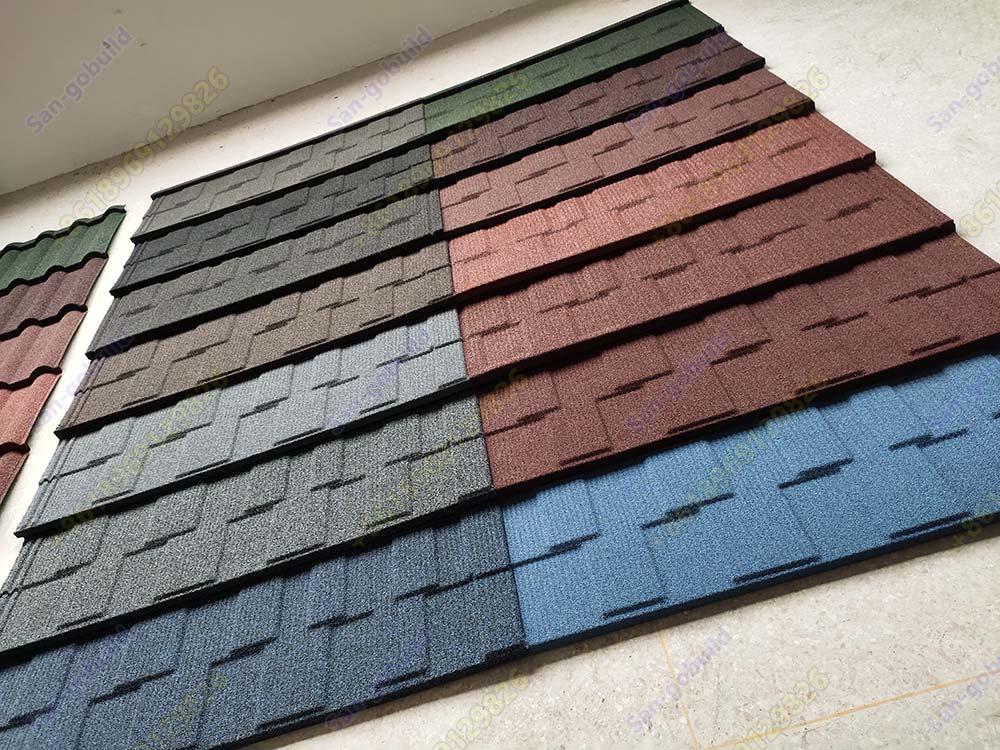 Stone Coated Steel Metal Roofing Sheets