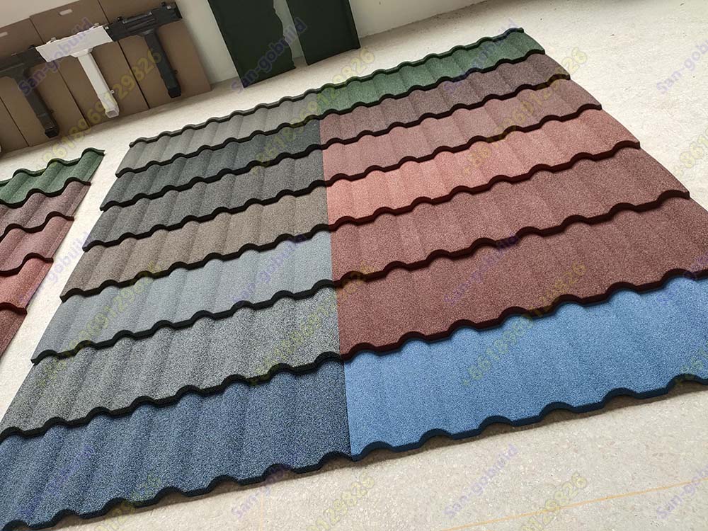 Stone Coated Steel Metal Roofing Sheets
