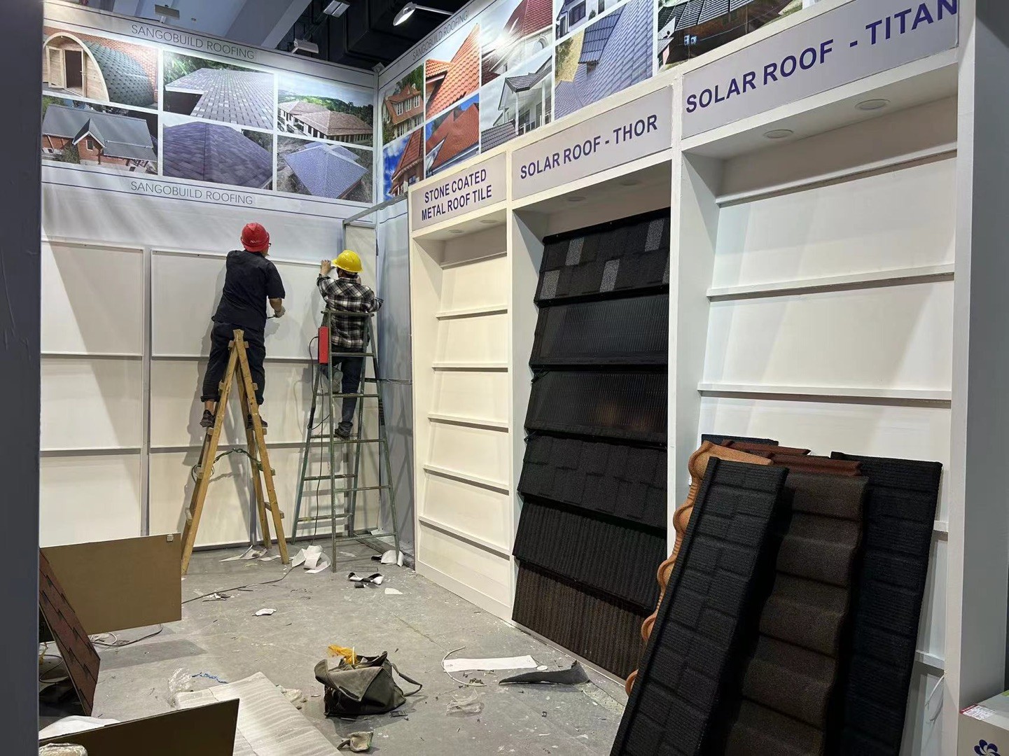 Welcome to Guangzhou Canton Fair - Sangobuild booth