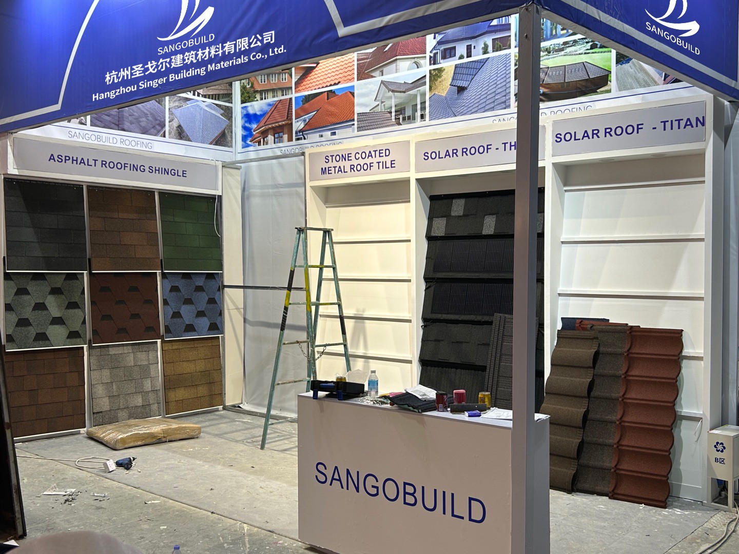 Welcome to Guangzhou Canton Fair - Sangobuild booth