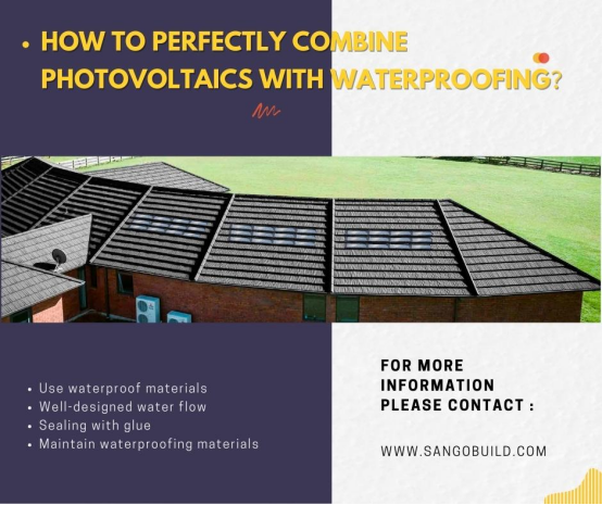 How to perfectly combine photovoltaics with waterproofing