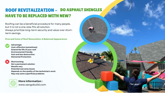 Roof Revitalization – Do Asphalt Shingles Have to be Replaced with New