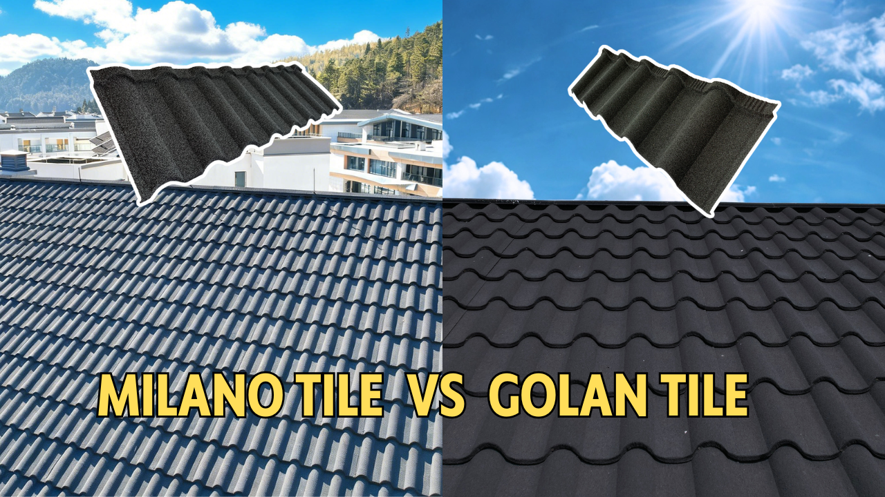 How to Choose the Right Roofing Tile: From Golan to Milano