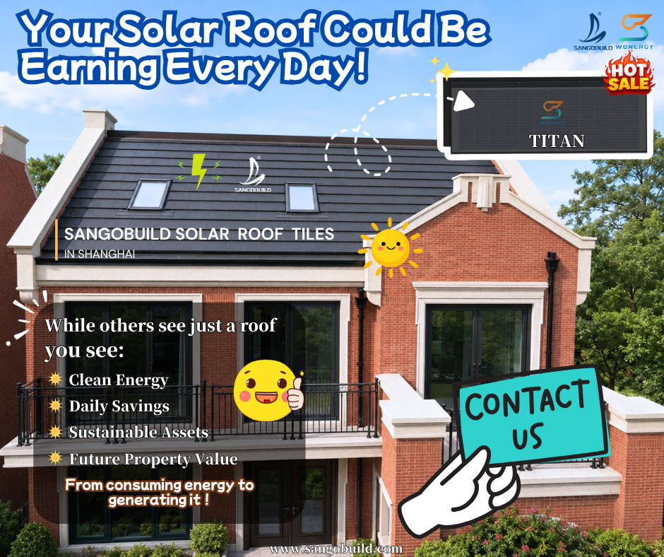 What Makes Sangobuild Solar Roof Tiles a Smart Choice for Modern Buildings