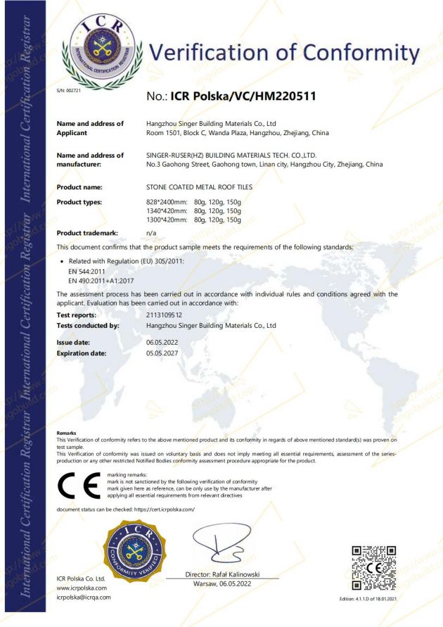 CE Certification