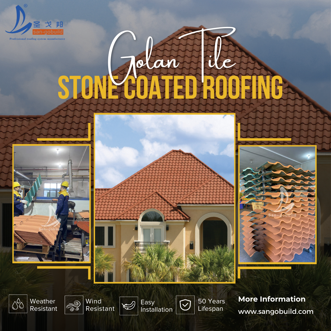 What Should Be Noted When Install Stone Coated Roof Tiles
