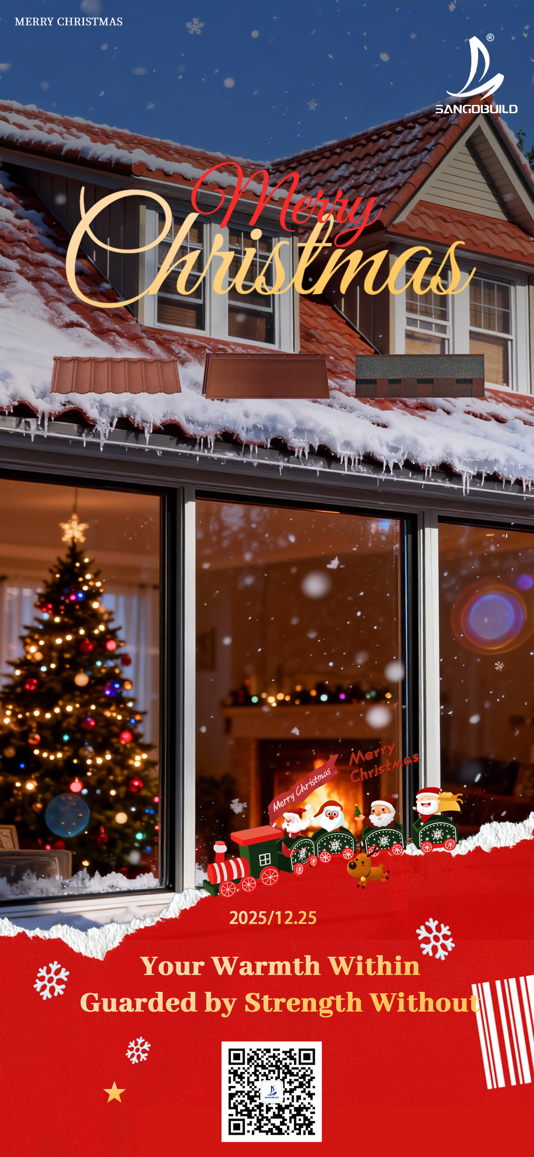 Warmest Christmas Wishes & A Bright New Year from Sangobuild!