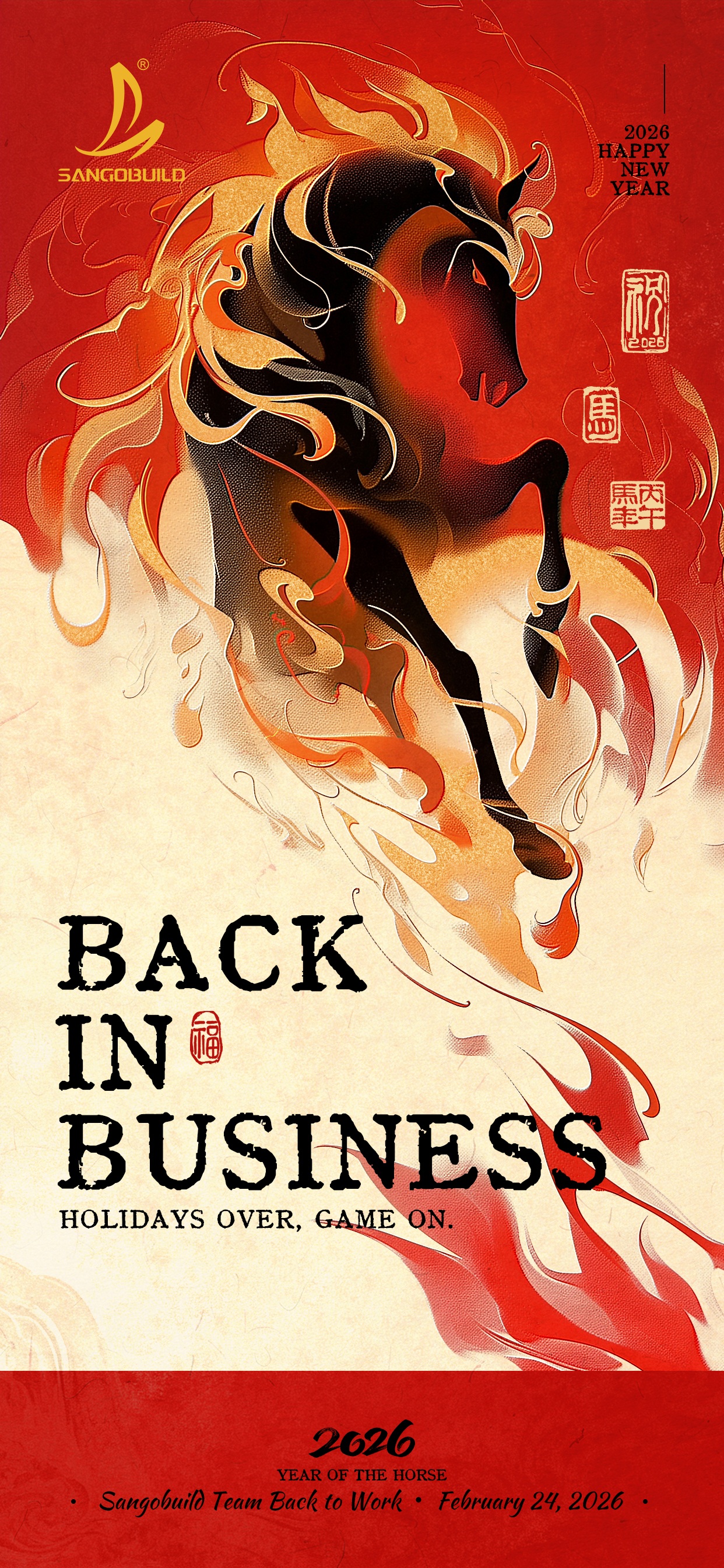 Sngobuild: Galloping into the Year of the Horse