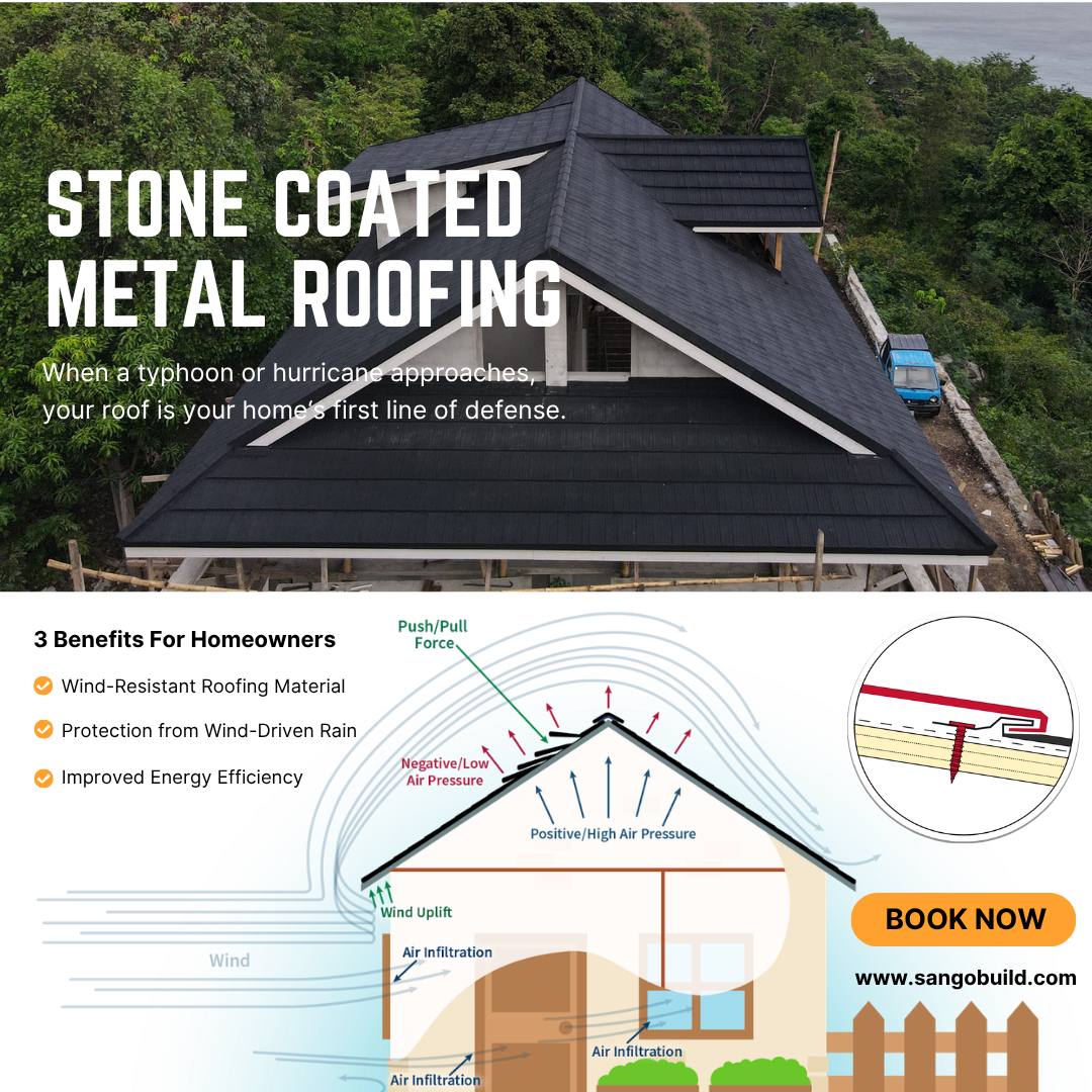 Storm-Proof and Built to Last: Why Stone-Coated Metal Roofing Wins Against Hurricanes and Hail