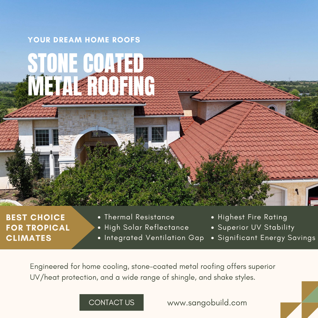 Best Roofing Solutions for Tropical Climates: Why Stone Coated Metal Roof Tiles Stand Out